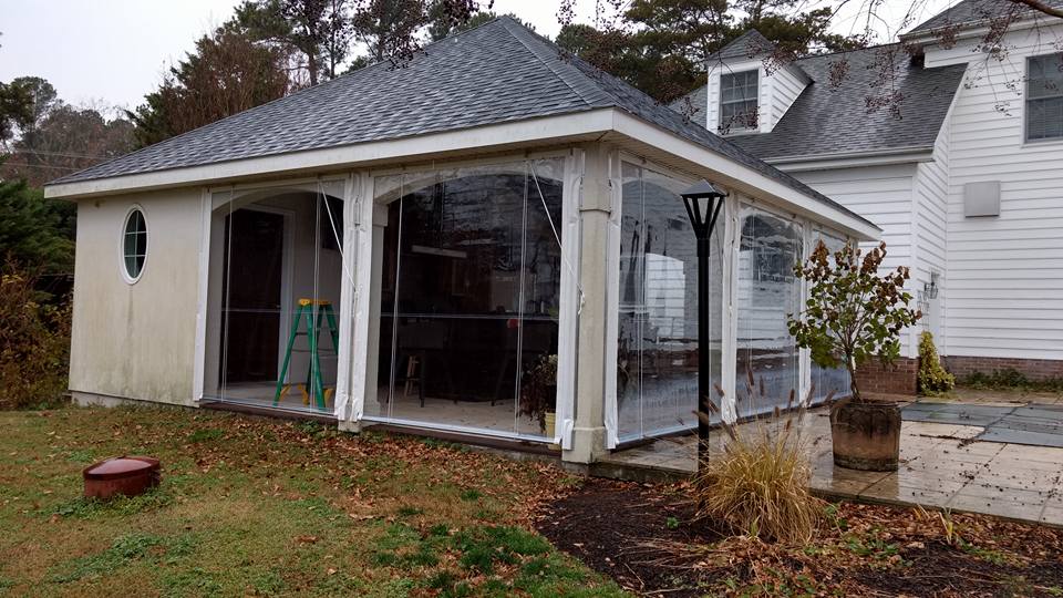 Porch Enclosures Home Drop Curtains Ocean City, MD